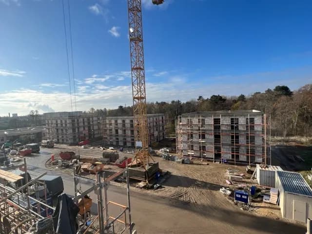 Rohbau Parkstadt Leipzig – Chemnitzer Straße, Baustellenfoto 3