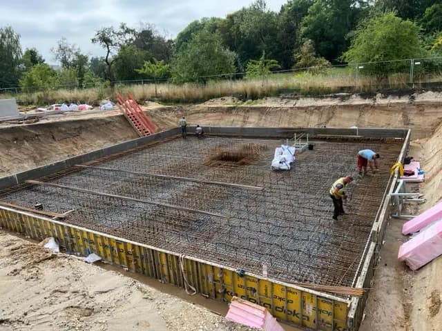 Rohbau Parkstadt Leipzig – Chemnitzer Straße, Baustellenfoto 4