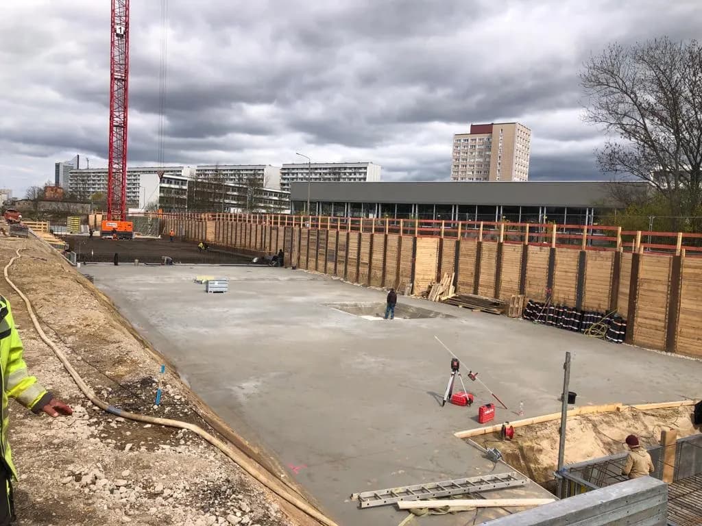 Rohbau DÖW – Dösner Weg, Baustellenfoto 2