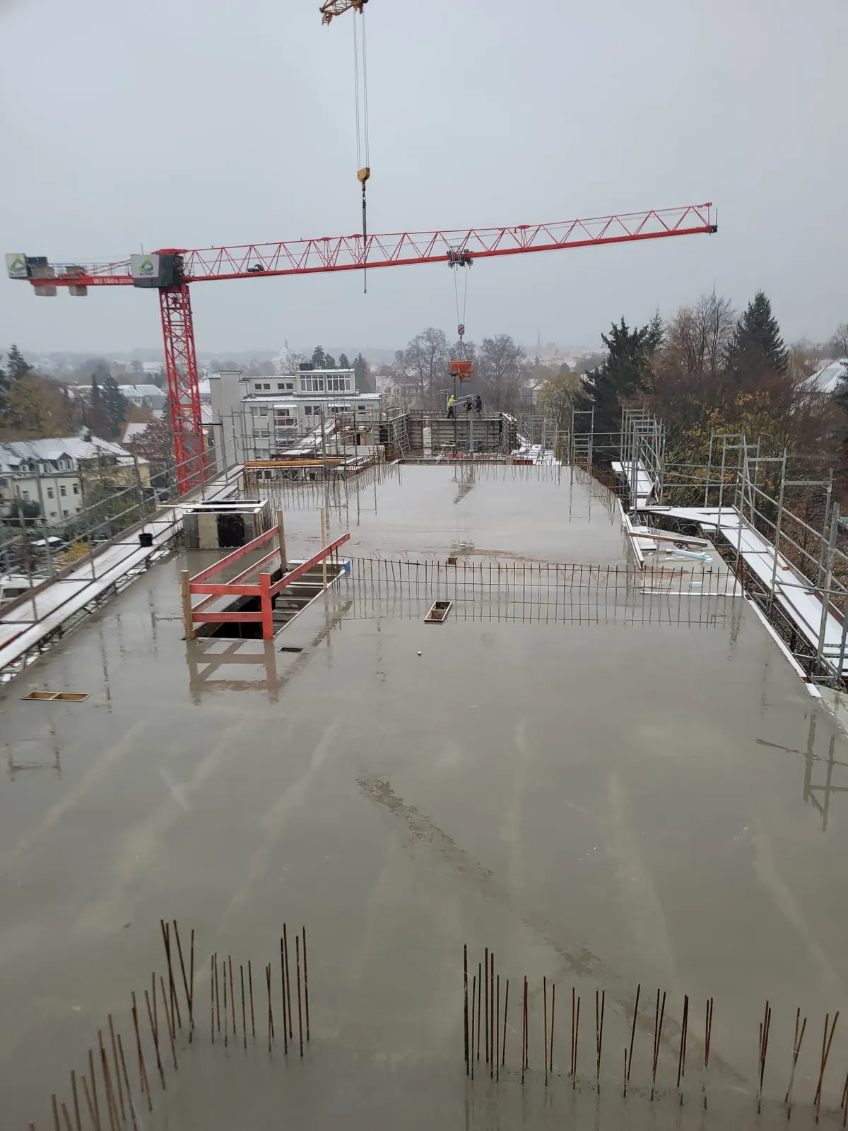 Rohbau Konstantinstraße, Baustellenfoto 4