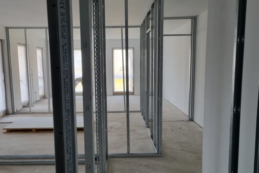 Neubau MFH Konstantinstraße Leipzig, Baustellenfoto 2